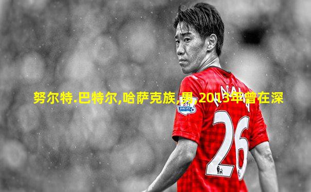 努尔特.巴特尔,哈萨克族,男,2013年曾在深
