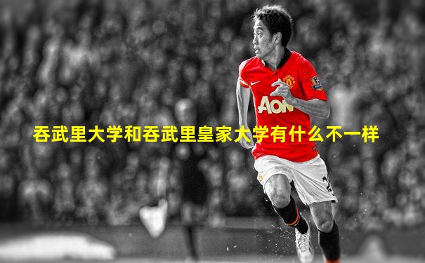 吞武里大学和吞武里皇家大学有什么不一样