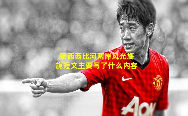 密西西比河两岸风光旖旎短文主要写了什么内容