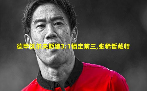 德甲沃尔夫斯堡3:1锁定前三,张稀哲戴帽