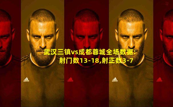 武汉三镇vs成都蓉城全场数据:射门数13-18,射正数3-7