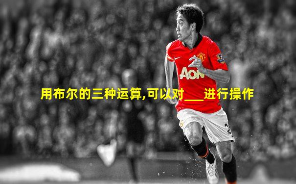 用布尔的三种运算,可以对___进行操作